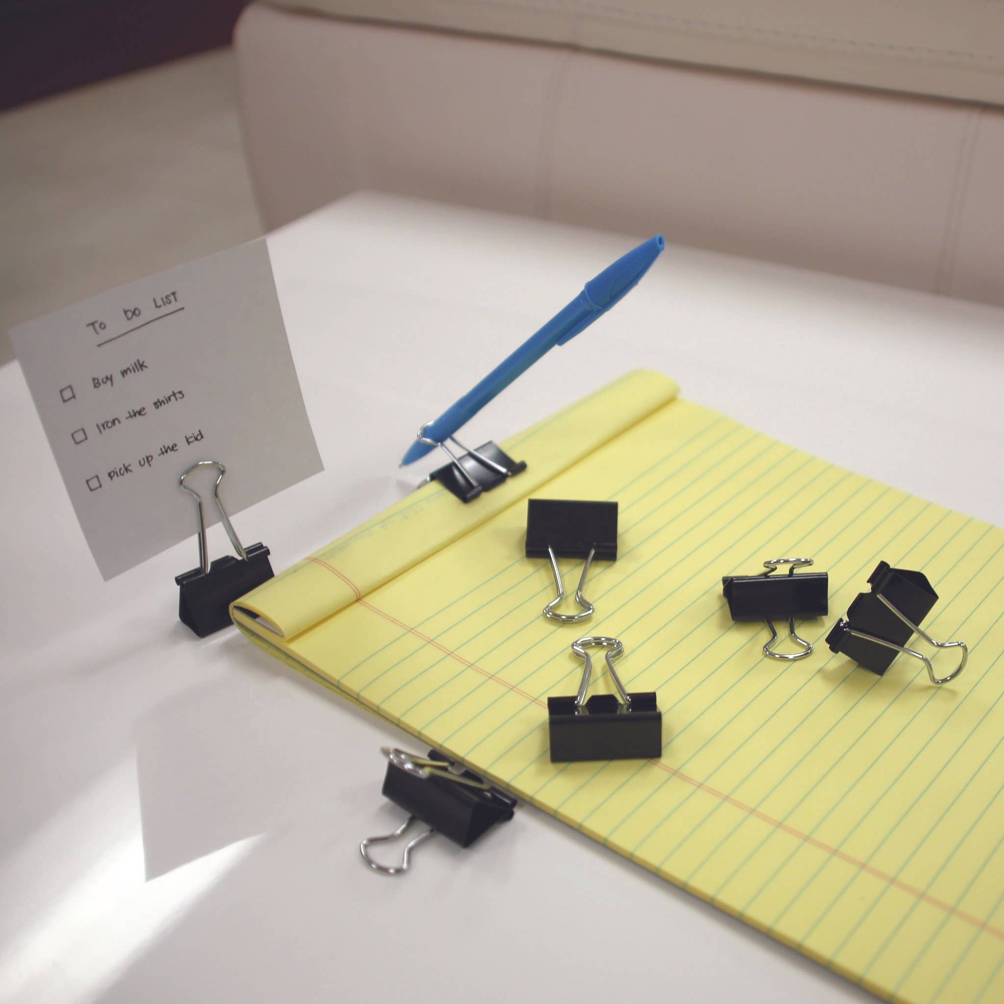 Luna Office Supply -  Everyday Essential – wholesale Binder clip – Black Binder Clip5