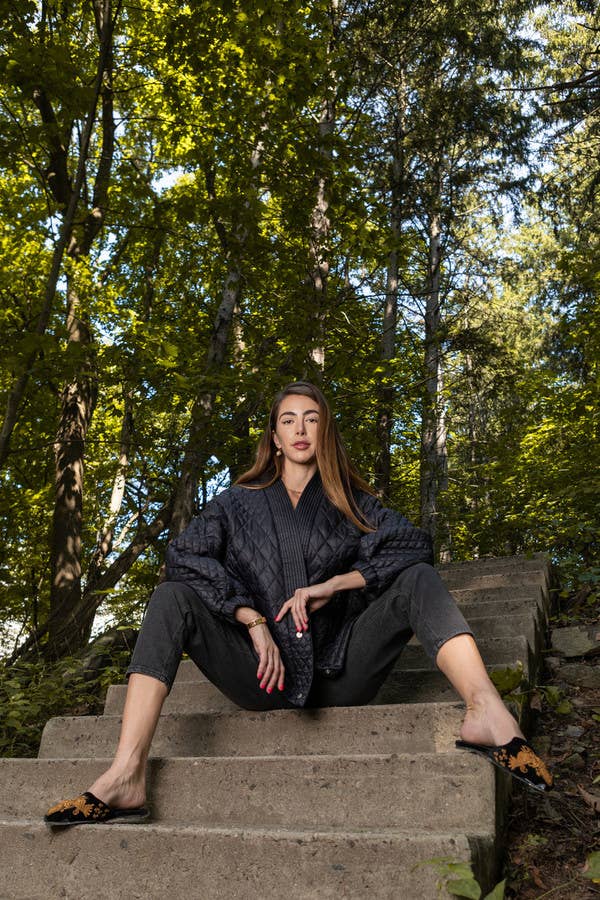 SAACHI – Engroshandel Jakke - Dame – Diamond Quiltet Jakke7