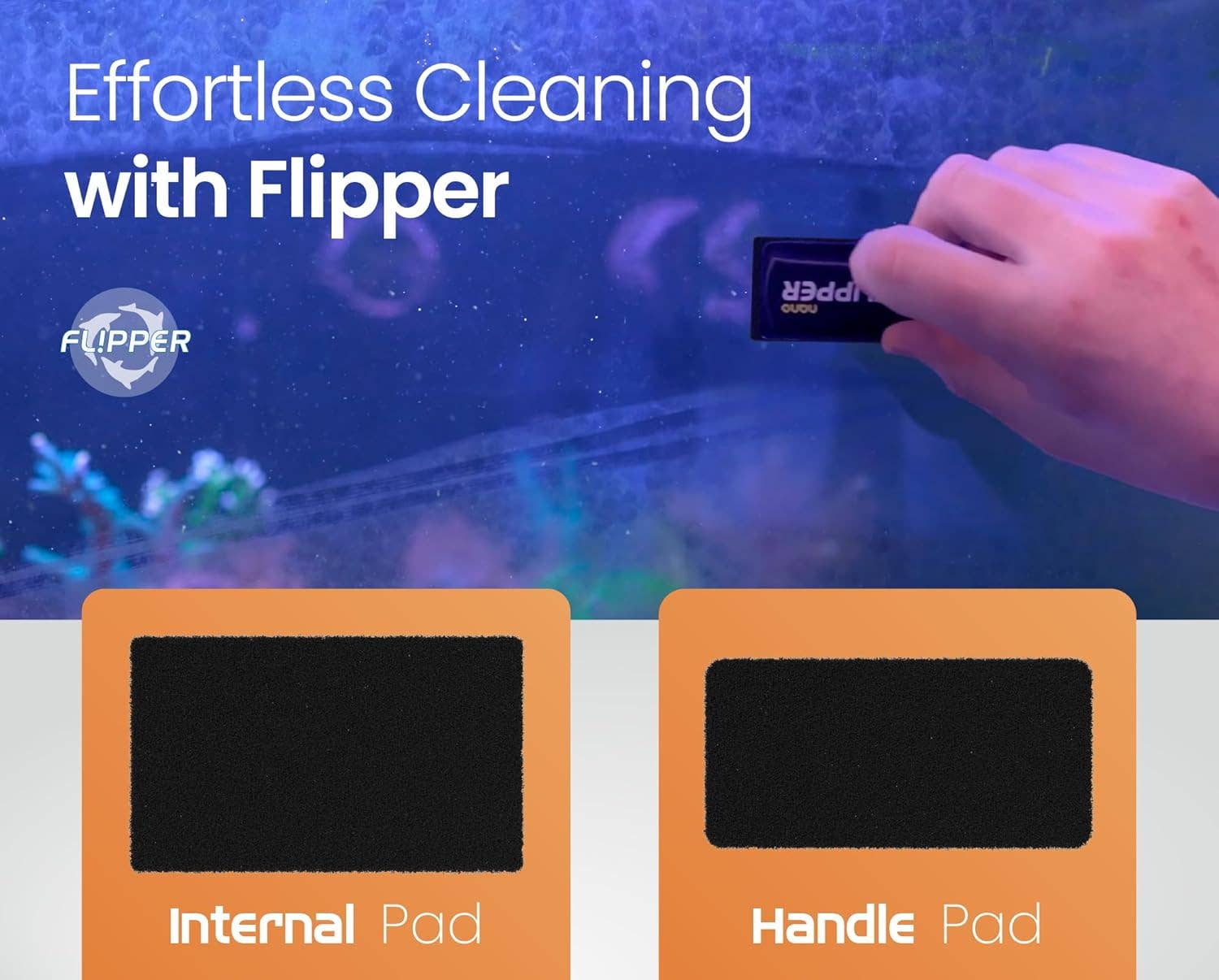 Flipper Aquarium Products - Wholesale Cleaning Cloth - Flipper Nano Universal Maintenance Kit2