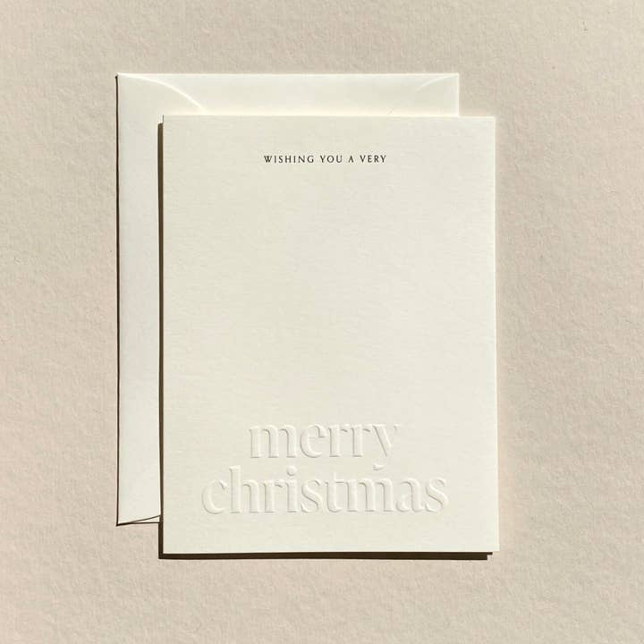 Jaymes Paper - Wholesale Christmas Card - Merry Christmas No. 023