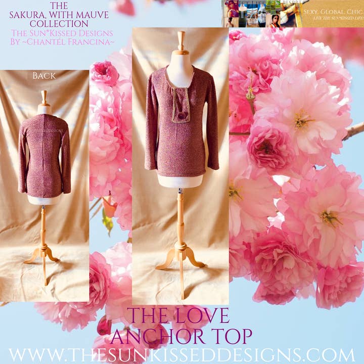 La camiseta Love Anchor de The Sun*Kissed Designs para venta al por mayor de The Sun*Kissed Designs By ~Chantél Francina~