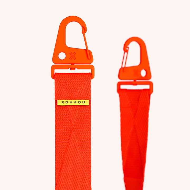 Lanyard in Neon Orange for wholesale on Faire