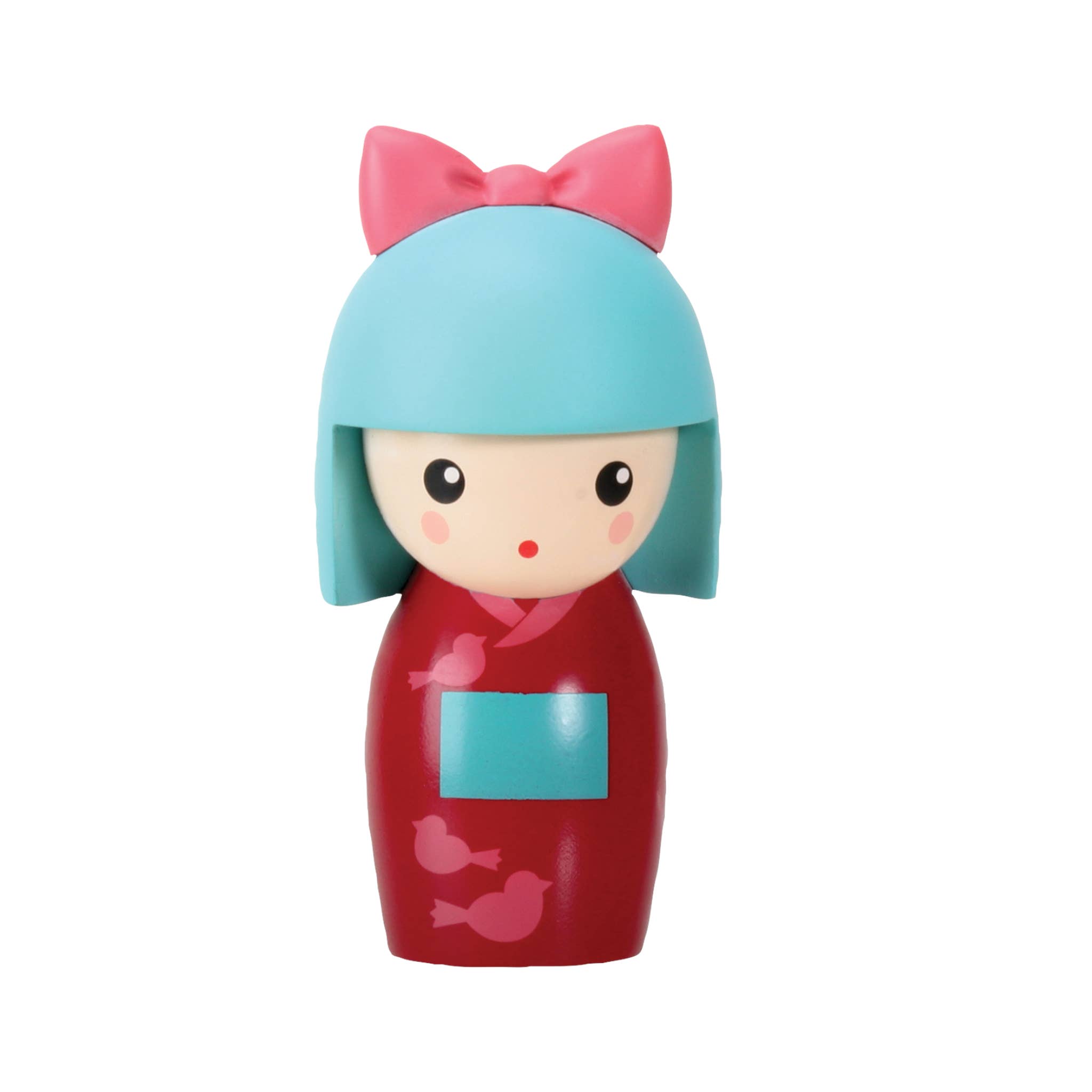 Urban Tokyo - Wholesale Decorative Figurine - Umeboshi Kokeshi Kotori Figurine 3 Inch Tall (1/60)