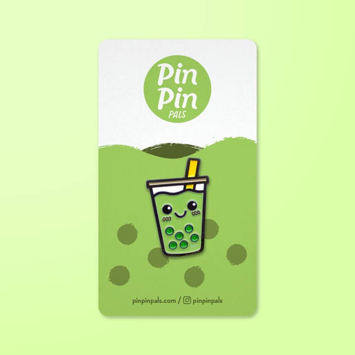 Pals & Co. - Wholesale Lapel pin/button - Boba Best-Tea Enamel Pin9