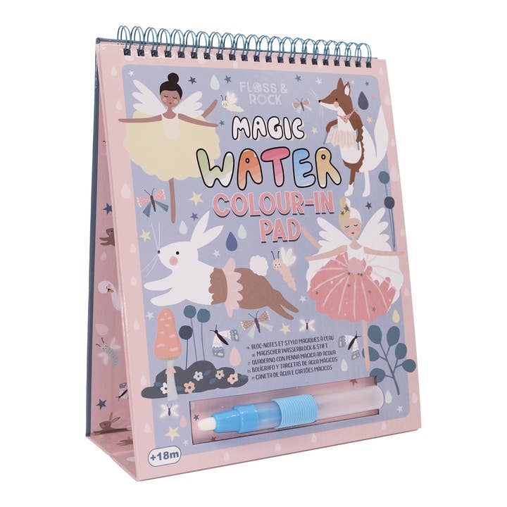 Magic Color Changing Watercard Easel and Pen - Enchanted for wholesale by Floss and Rock