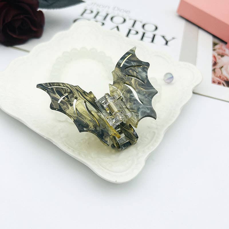 SoapElenGlen - Wholesale Hair Clip - Women's -  Colorful Bat Hair Clip, Halloween - Inspired Accessories4