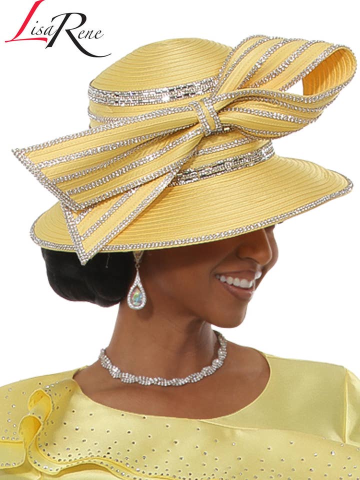 Lisa Rene' Hat, Style H3380 for wholesale by Donna Vinci