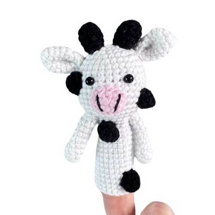 Pupette à doigts 100 % coton pour la vente par KA Organic HandMade