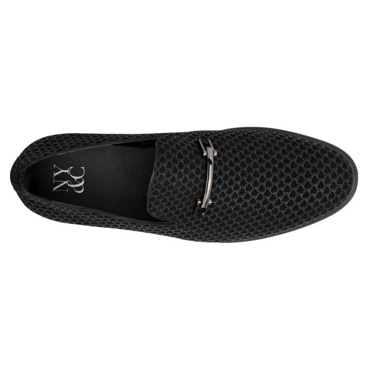 Black New York & Company Men's Hanson Loafer Dress Shoe for wholesale on Faire