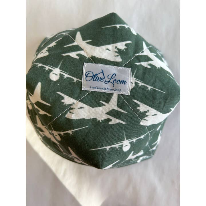 Soep Koozie - C130 Vliegtuigen op Biologisch Katoen voor wholesale door Olive Loom