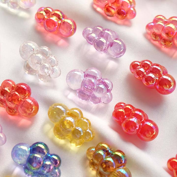 Random Holographic Cloud Beads 3 Pack for wholesale on Faire4
