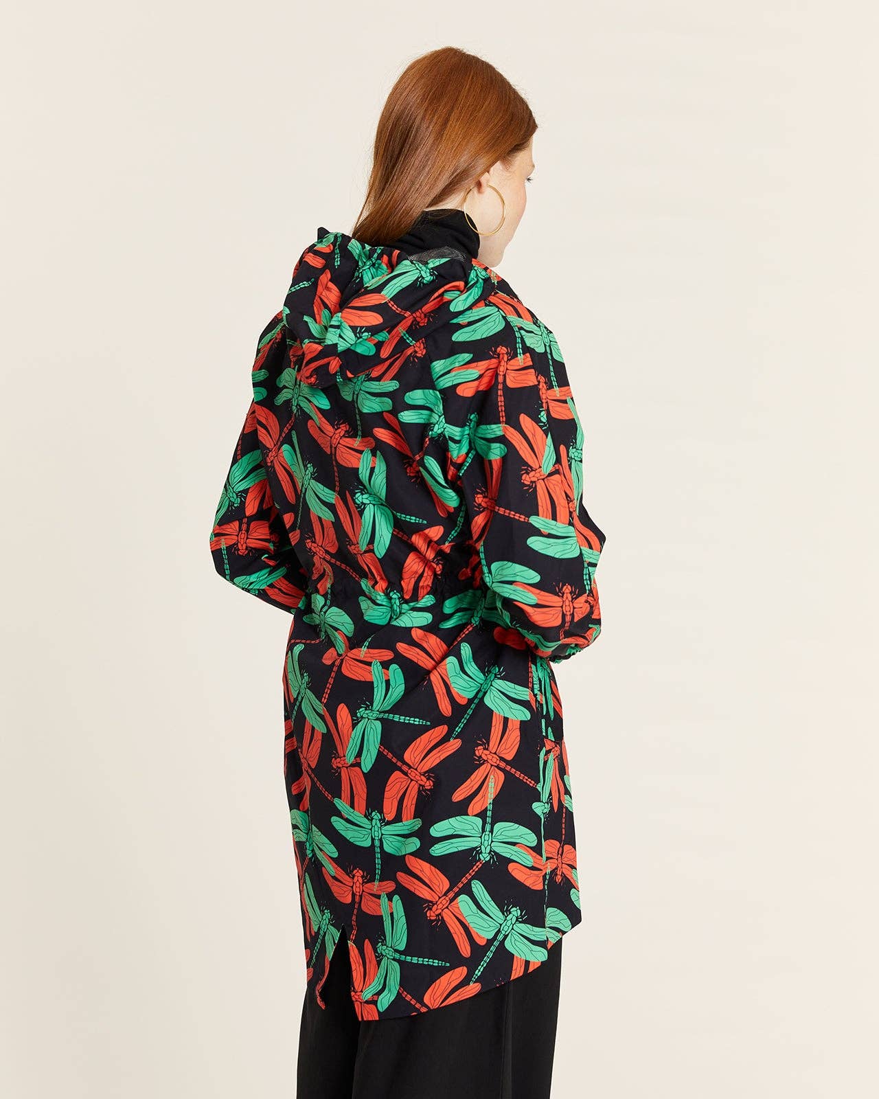 Pepaloves - Wholesale Raincoat - Women's - Raincoat libelulas forro red3