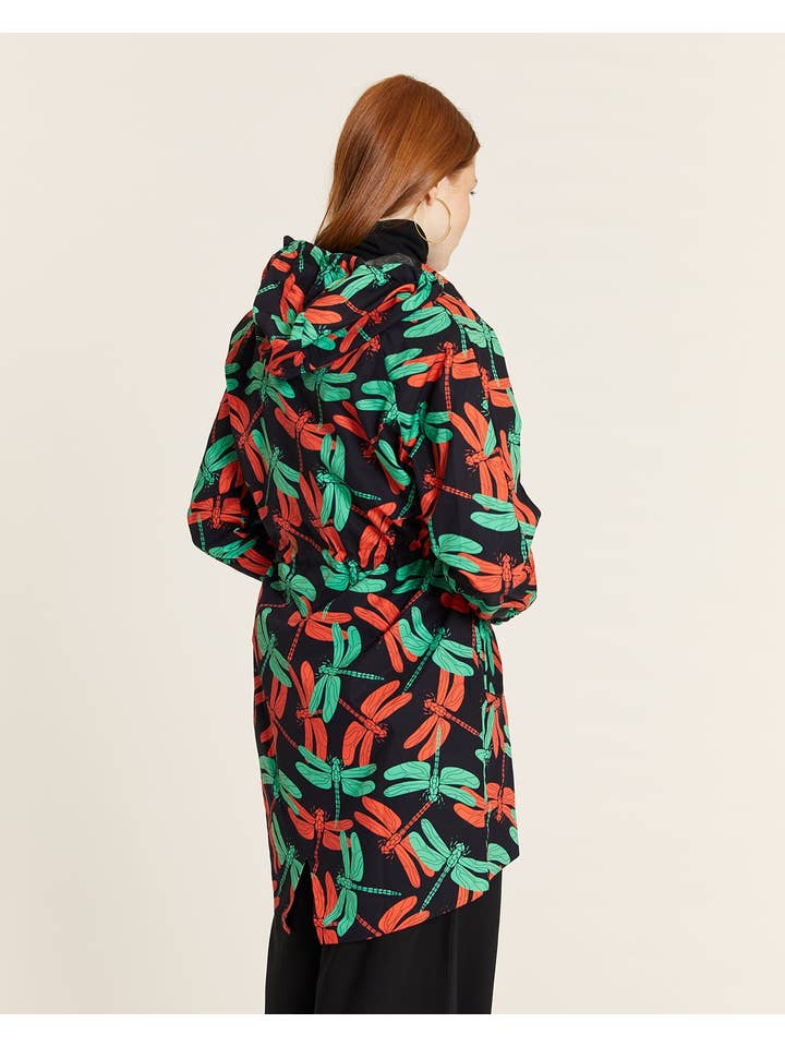 Pepaloves - Wholesale Raincoat - Women's - Raincoat libelulas forro red3