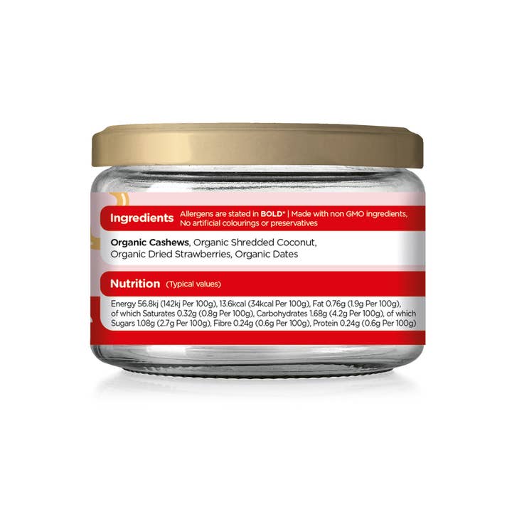 The Nutty Group Ltd - Wholesale Fruit snacks - Strawberry Swirl Nutty Nibbles 40g1