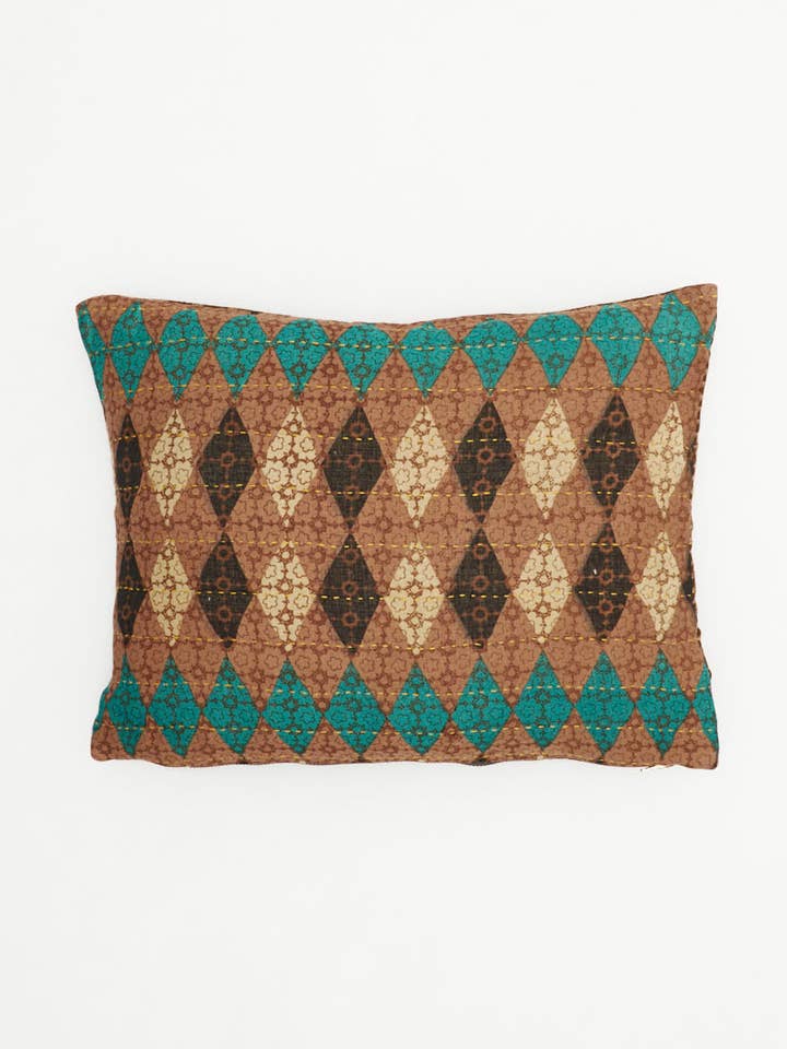 Kantha Small Pillow Cover - No. 240510 for wholesale by Anchal