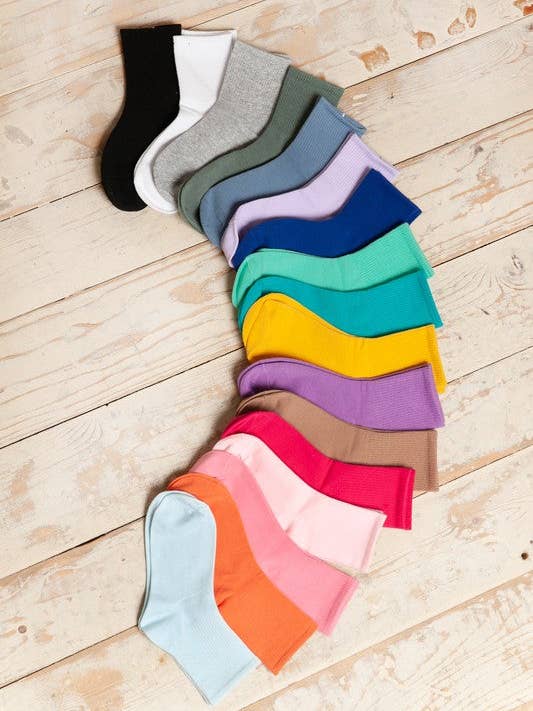 KLEURRIJKE SOKKEN TOT HALVERWEGE DE KUIT | 40S02040 voor wholesale door JOSSLYN by wall to wall