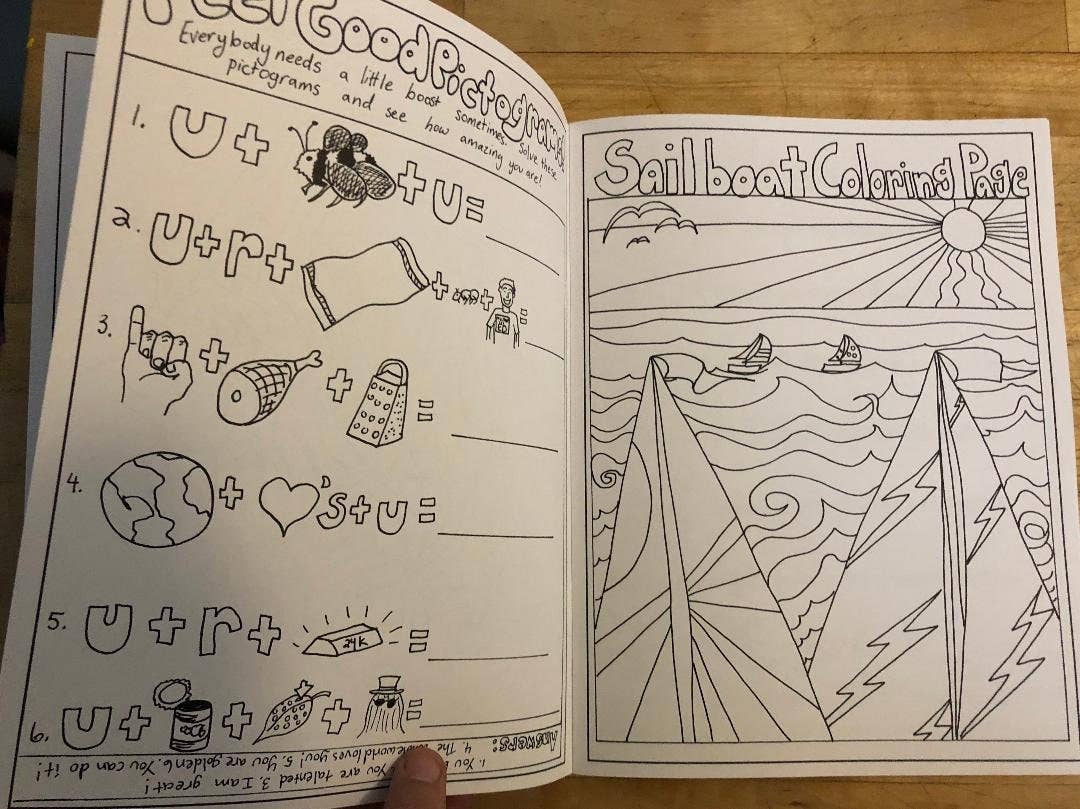 Sunde White Industries – Großhandel Mal- & Aktivitätsbuch – Kind & Baby – Funstuff Activity Book #1!5