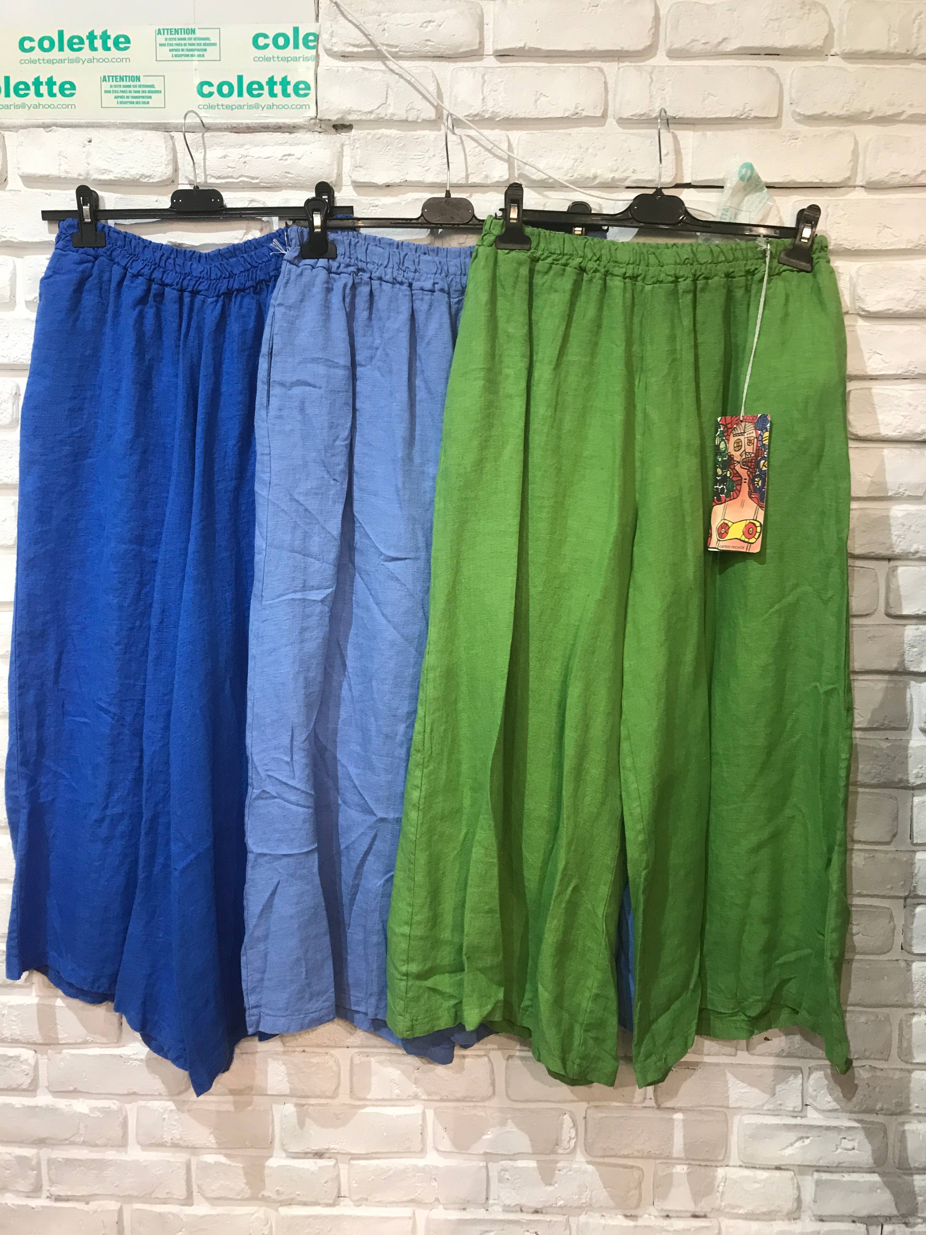 la maison des fibres naturelles – Großhandel Hose – Damen – Leinenhose 6272 aus 100 % Leinen12