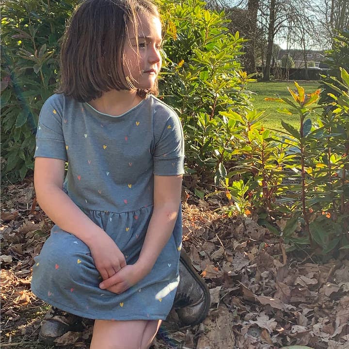 Two Stitches Patterns – wholesale Craft sewing kit – Molly Dress - Sewing Pattern for Childrenswear1