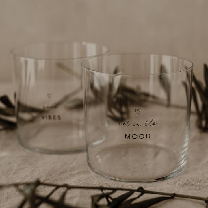 Set of 2 drinking glasses Mood (PU = 4 sets) for wholesale by Eulenschnitt