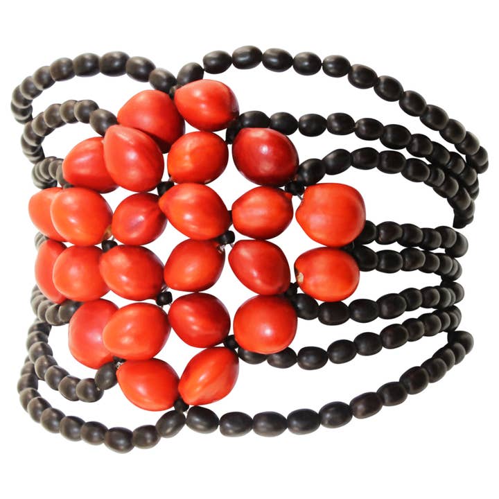 Evelyn Brooks - Wholesale Beaded Bracelet - ECO-FRIENDLY GOOD LUCK BRACELET FOR WOMEN W/ HUAYRURO
