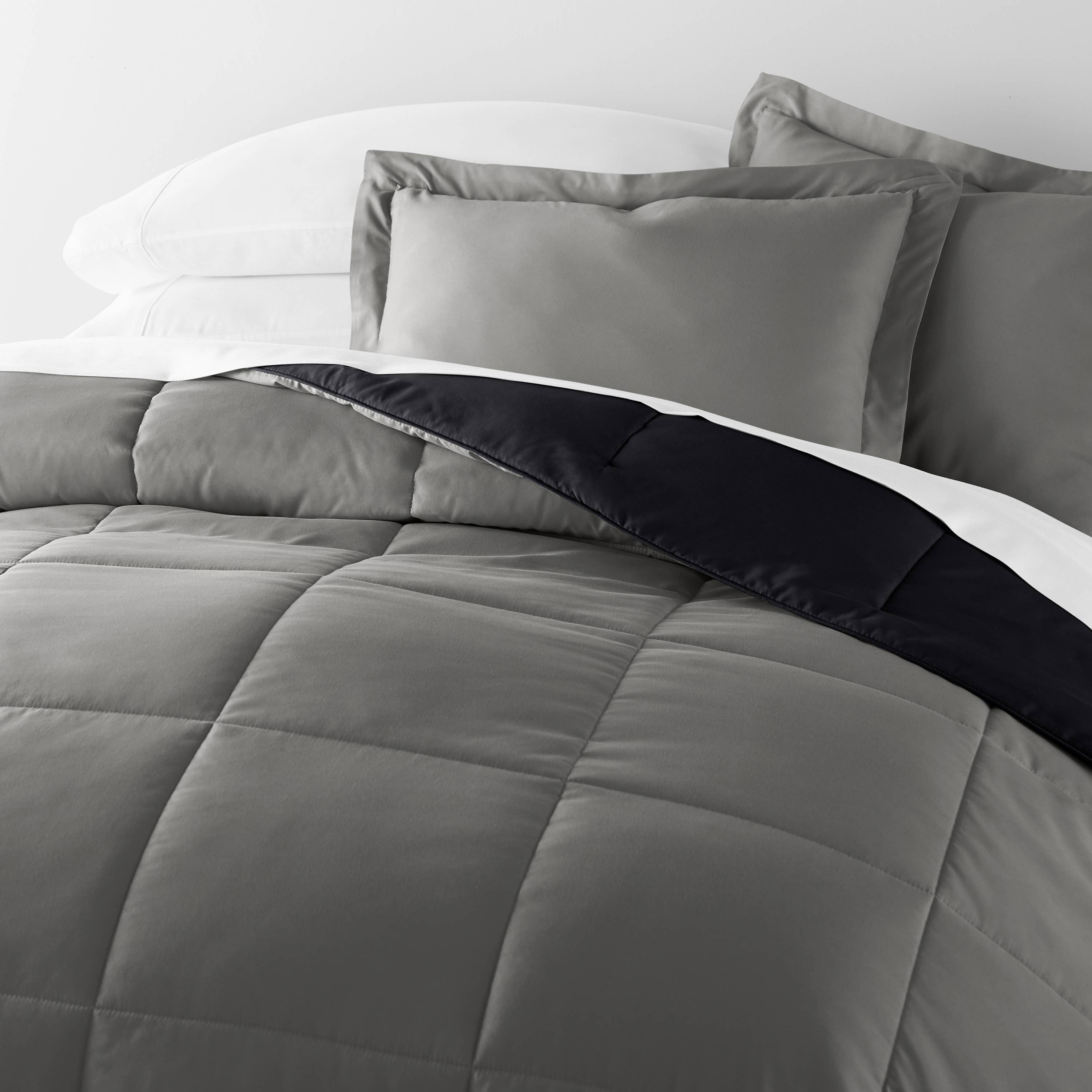 ienjoy Home - Vente Parure de lit - Ensemble de couette réversible Home Collection Down Alternative16