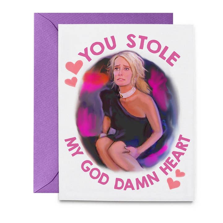 Rhobh Kim House Card for wholesale by Hello Harlot