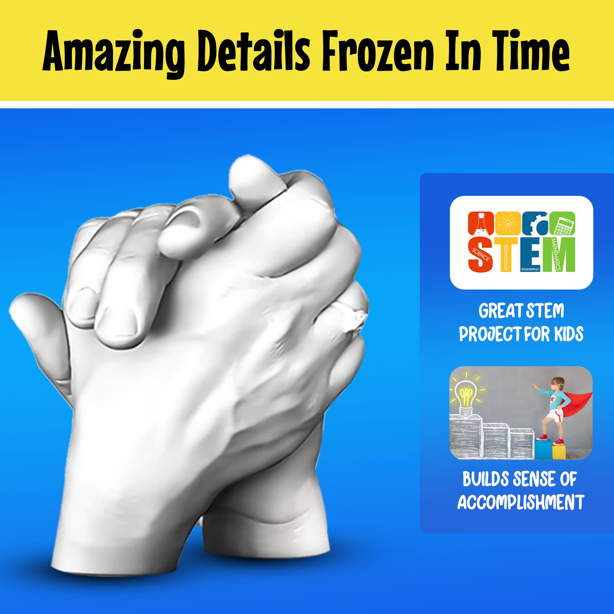 Gotham Steel/Granitestone - Vente Kit de bricolage – enfant - 5-Minute Crafts - Kit de fabrication de plâtre pour enfants3