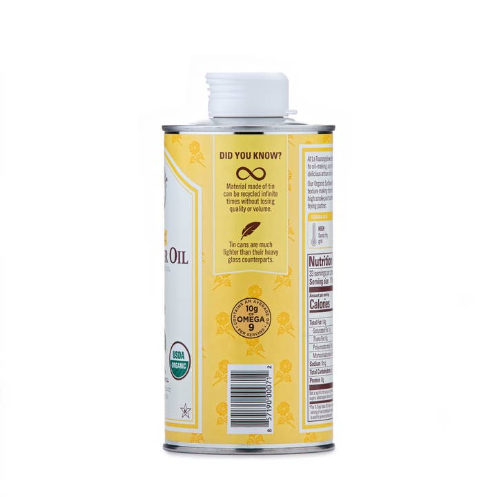 La Tourangelle - Wholesale Cooking Oil - La Tourangelle Organic Sunflower Oil - 6 Units