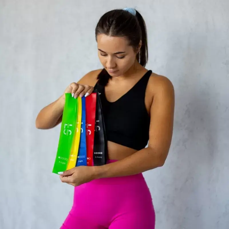 ACUS MED - Wholesale Fitness Equipment - Resistance Bands |fitness Equipment | Stretch Bands Set of 54