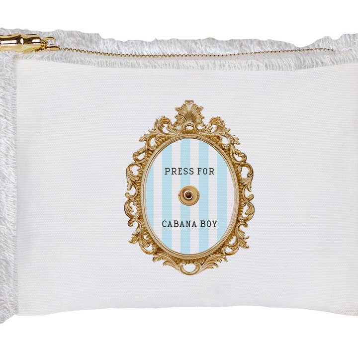 Fringe Flat Zip - Press for Cabana Boy for wholesale by Toss Designs