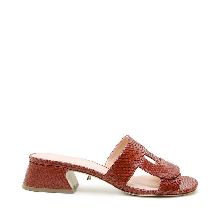 Alterre – Engroshandel sandal - Dame – Brun Slange Loop Sandal + Twiggy Rem2