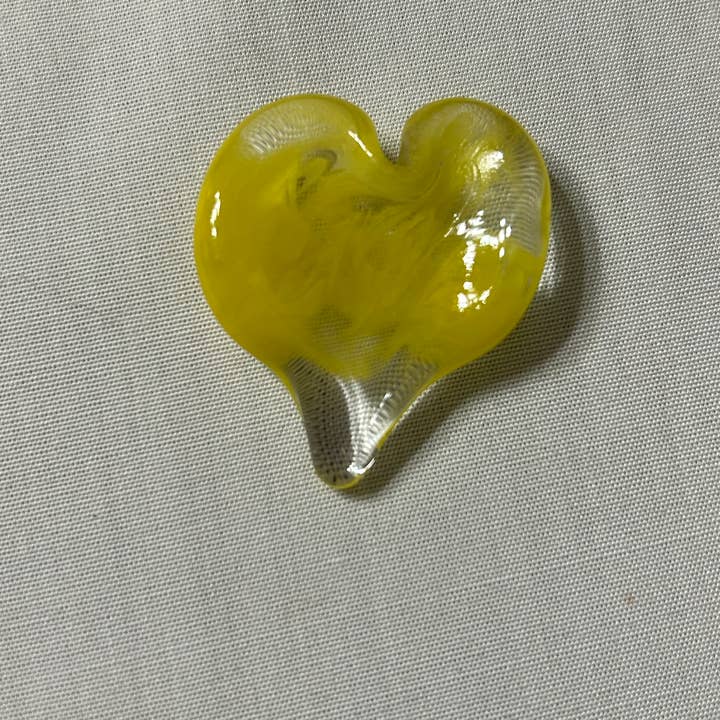 Terrapin Glass Gardens - Vente Décorations de table - Cœurs en verre sculptés à la main fabriqués aux États-Unis3