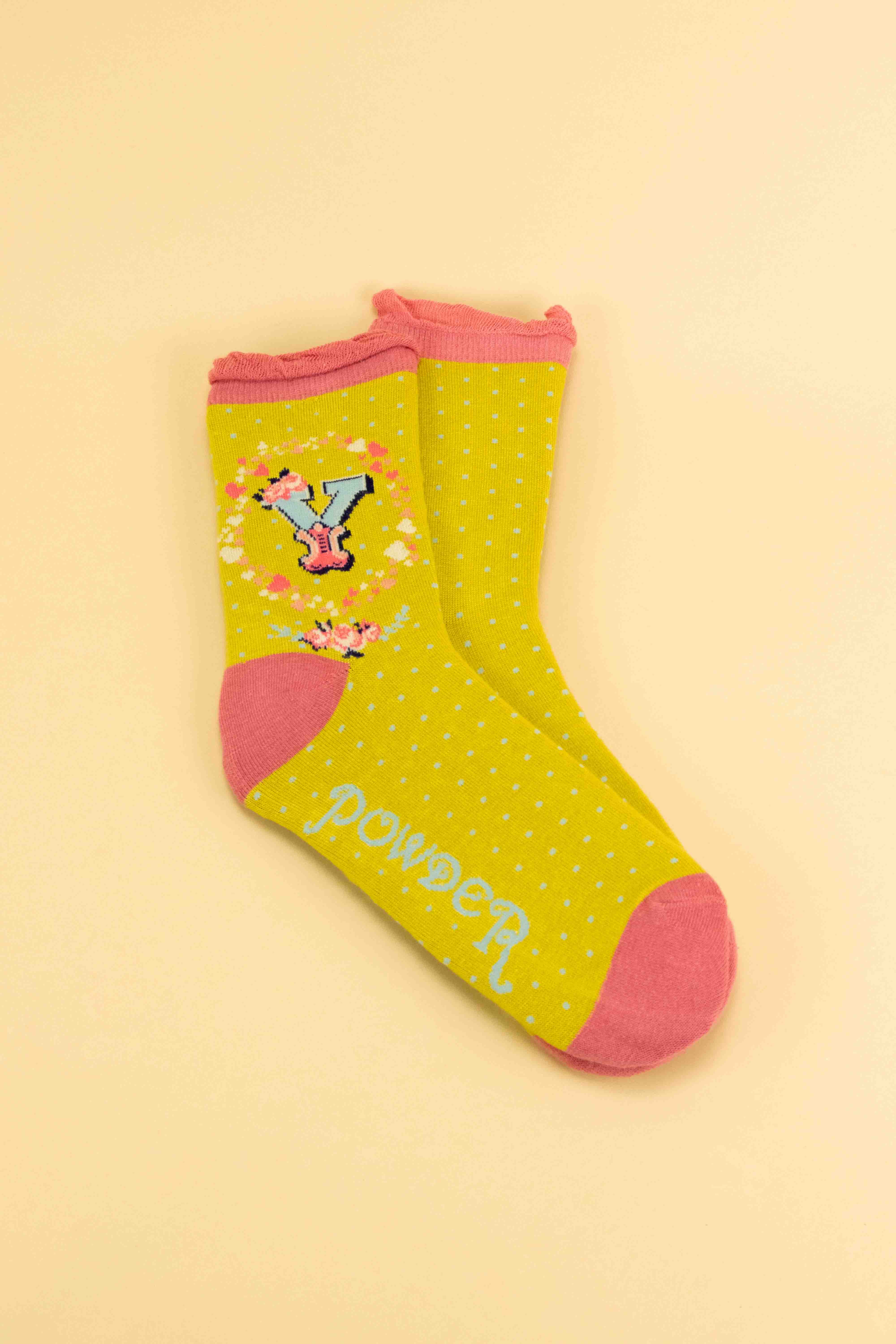 Powder Design - Europe - Wholesale Socks - Women's - Letter Ankle Socks62