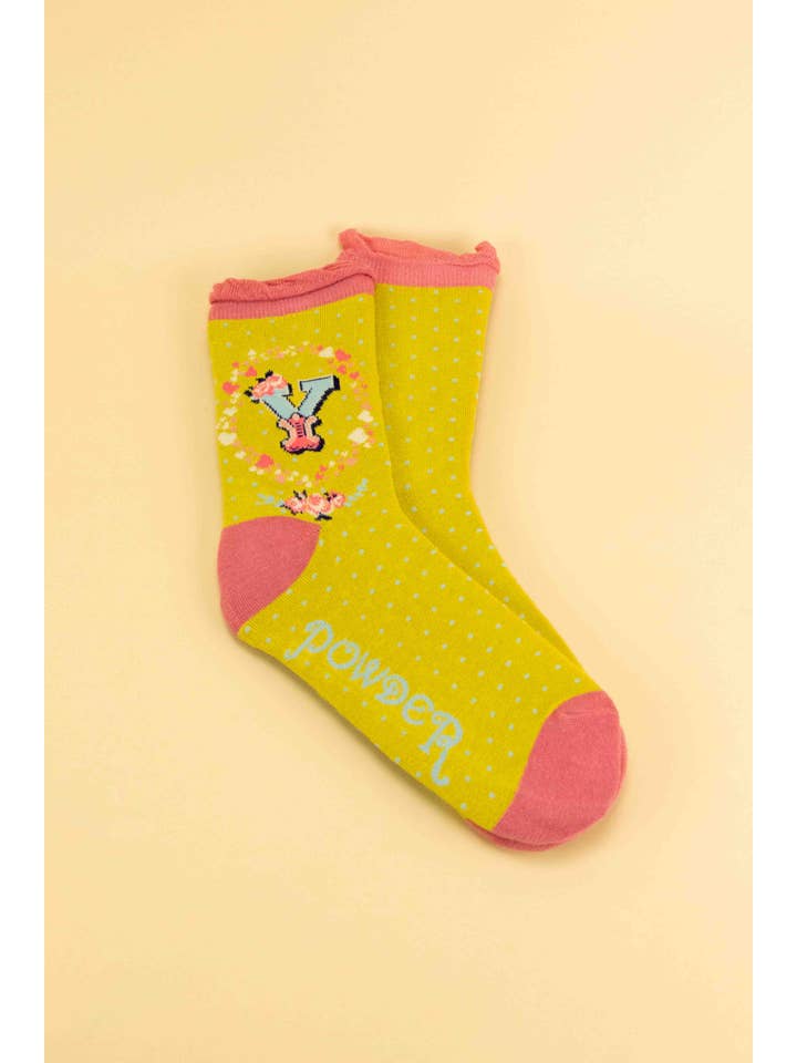 Powder Design - Europe - Wholesale Socks - Women's - Letter Ankle Socks62