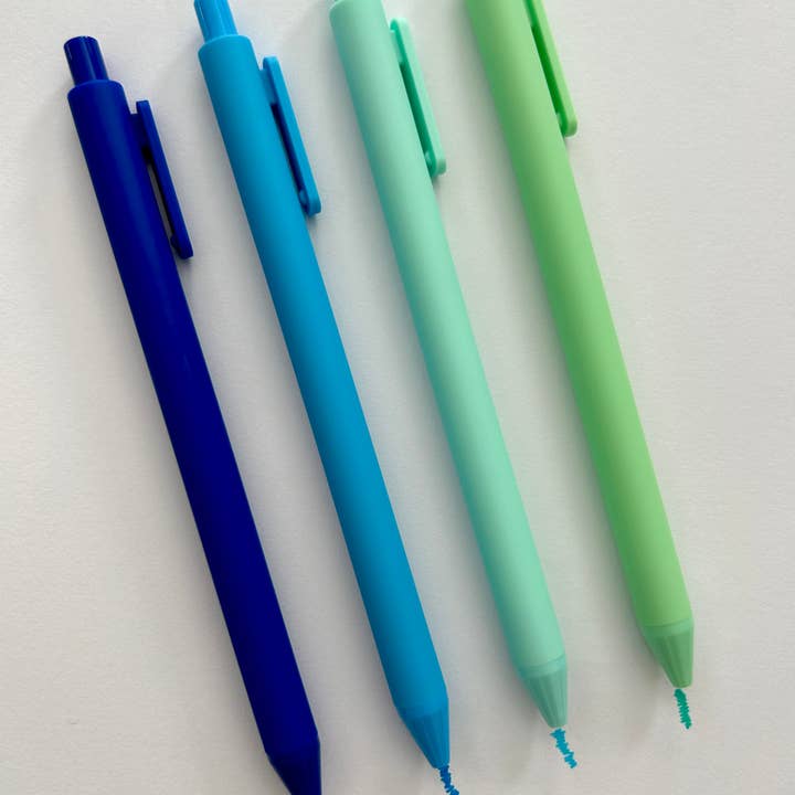 Anna Whitham Co. - Wholesale Pen - Blue Brigade Gel Pen Collection
