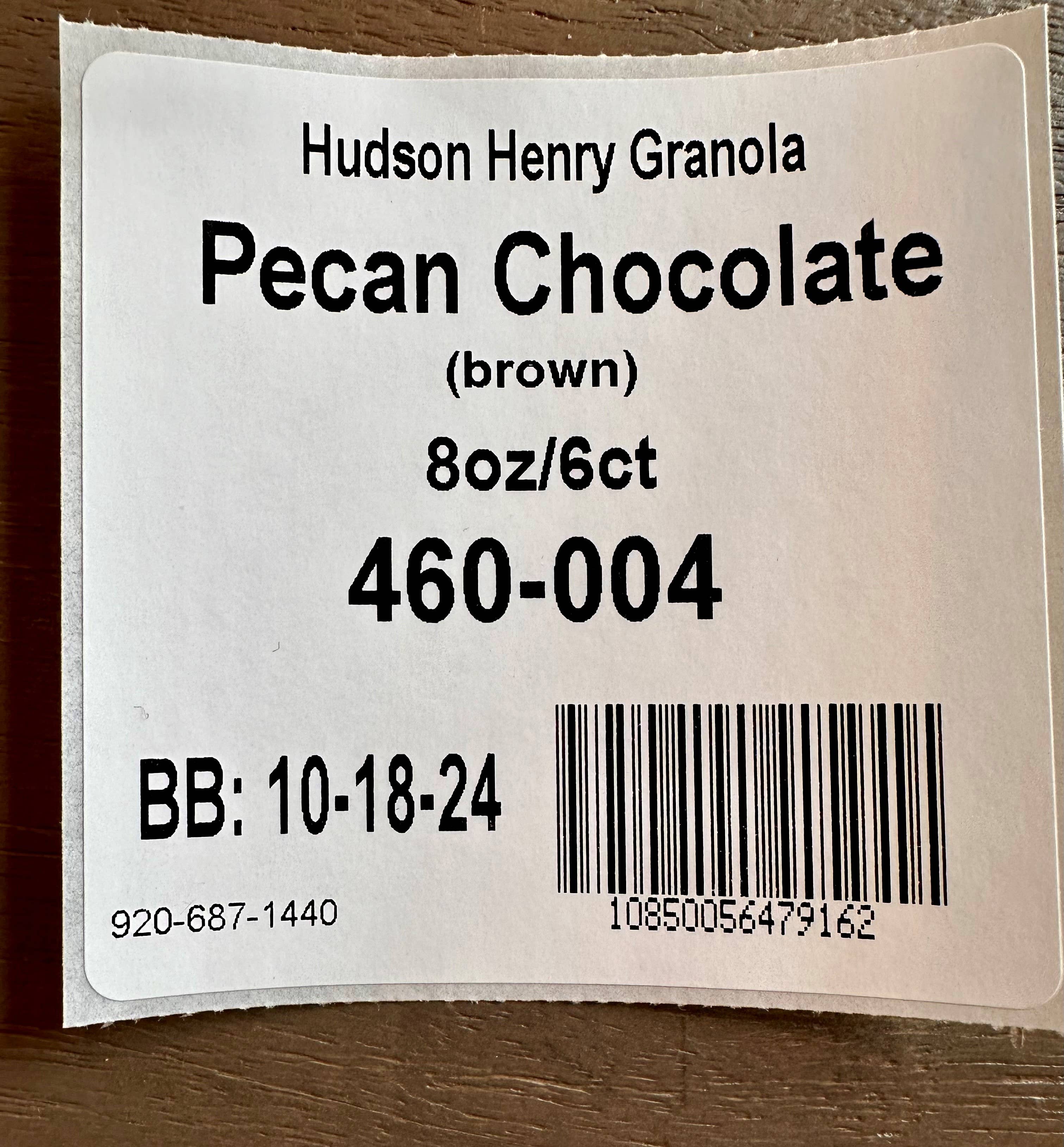Hudson Henry Baking Co. - Wholesale Granola - Chocolate Pecan Granola - 8oz Bags2