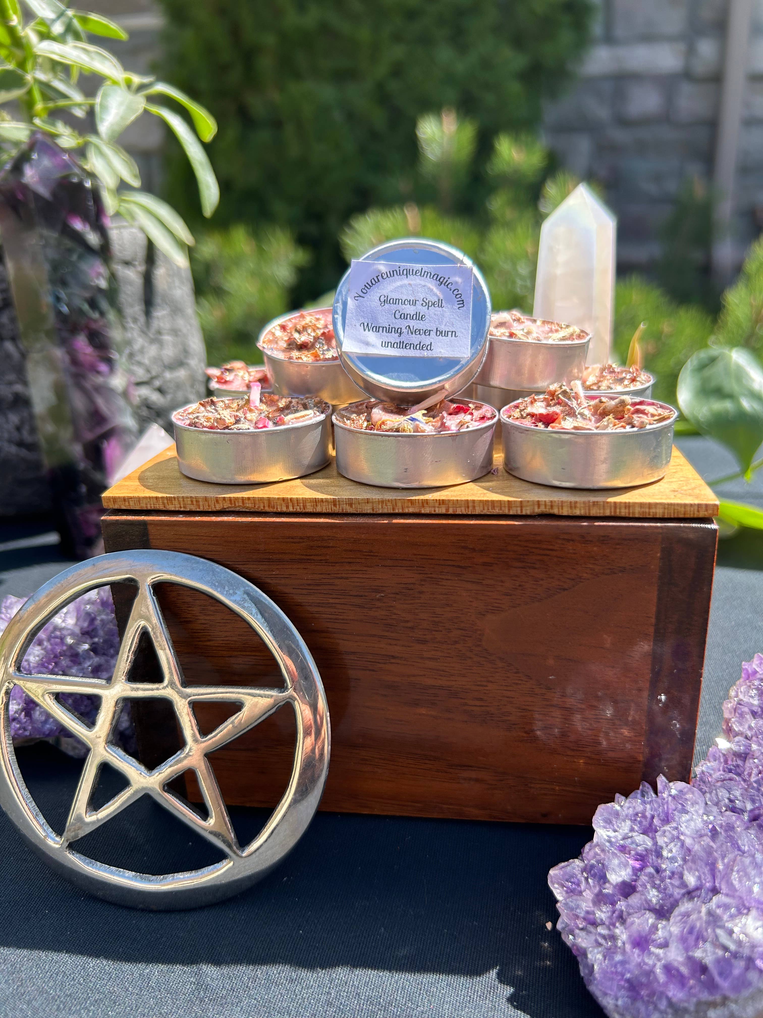 You Are Uniquely Magic - Wholesale Tea Light Candles - Glamour Tealight Spell Candles5