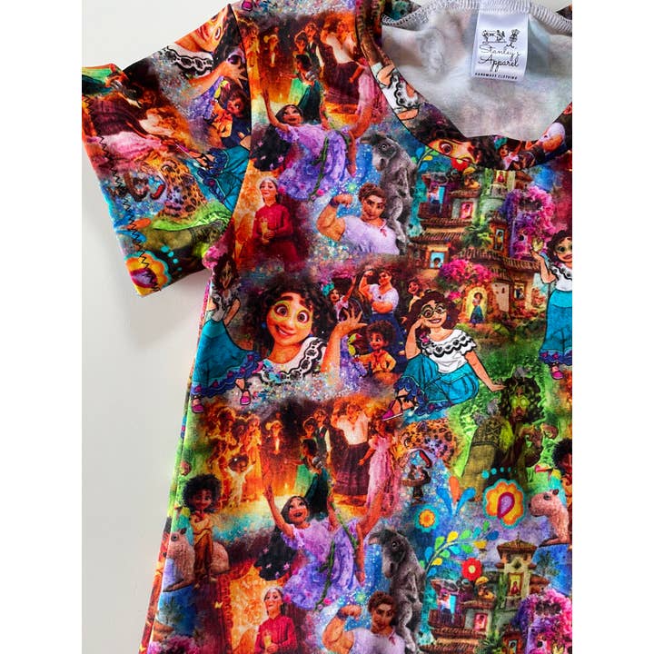 Stanley’s apparel - Vente Robe – femme - robe t-shirt encanto pour adulte5