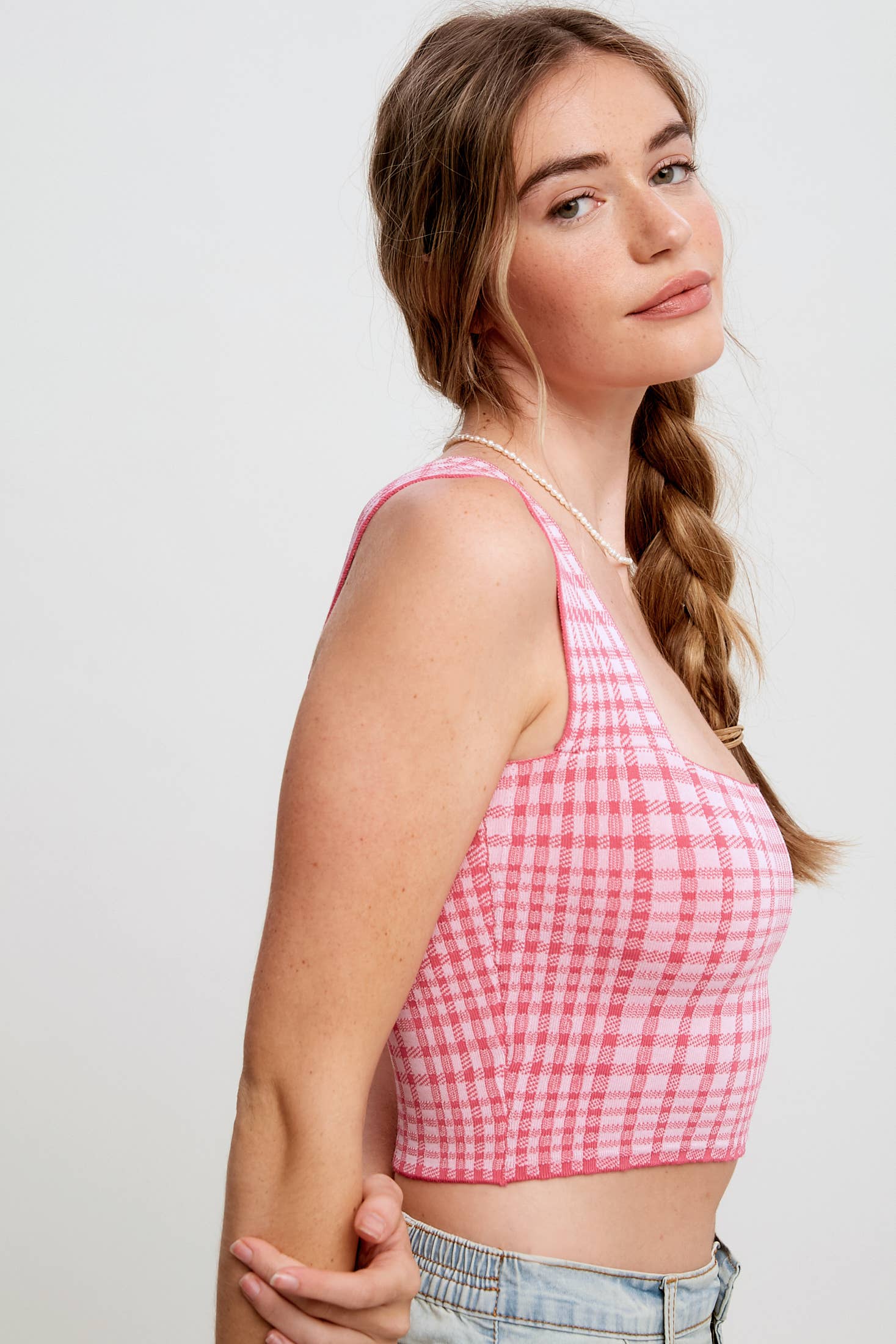 Listicle - Vente Sous-vêtements sculptants – femme - Brami en tricot à carreaux34