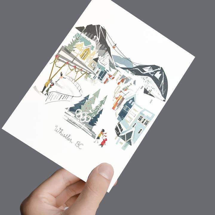 Albie Designs - Wholesale Postcard - Whistler Postcard 5x7
