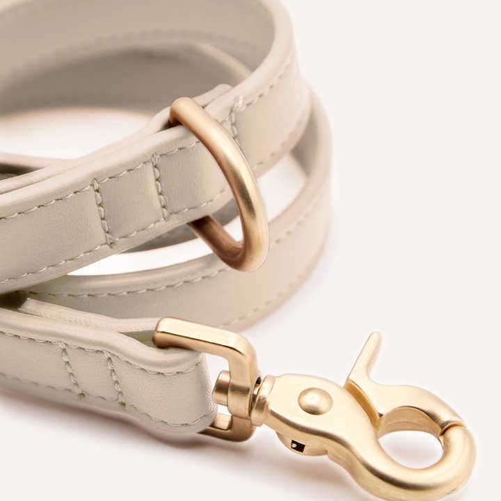 CAFIDE - Wholesale Pet Leash - Dog - Beige Vegan Leather Strap 1.4m, Jala5