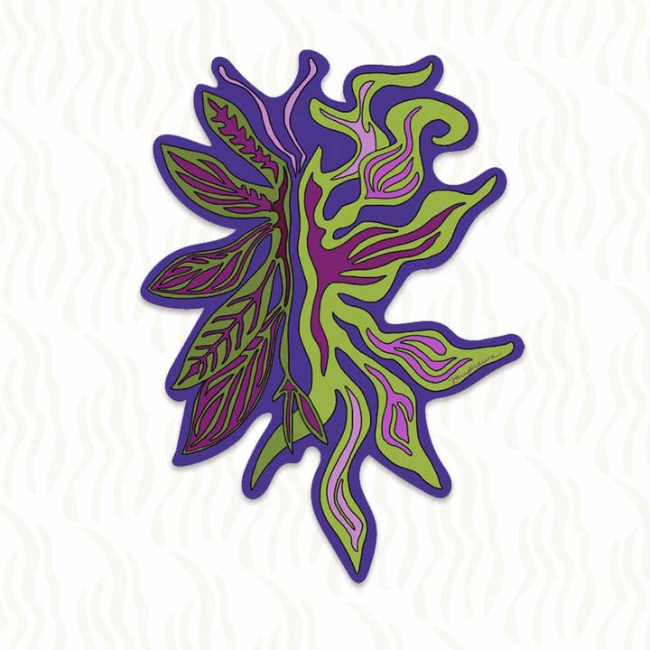 Autocollant en forme de papillon ouvert - Art That Sticks pour la vente par J. Andrews Art & Design