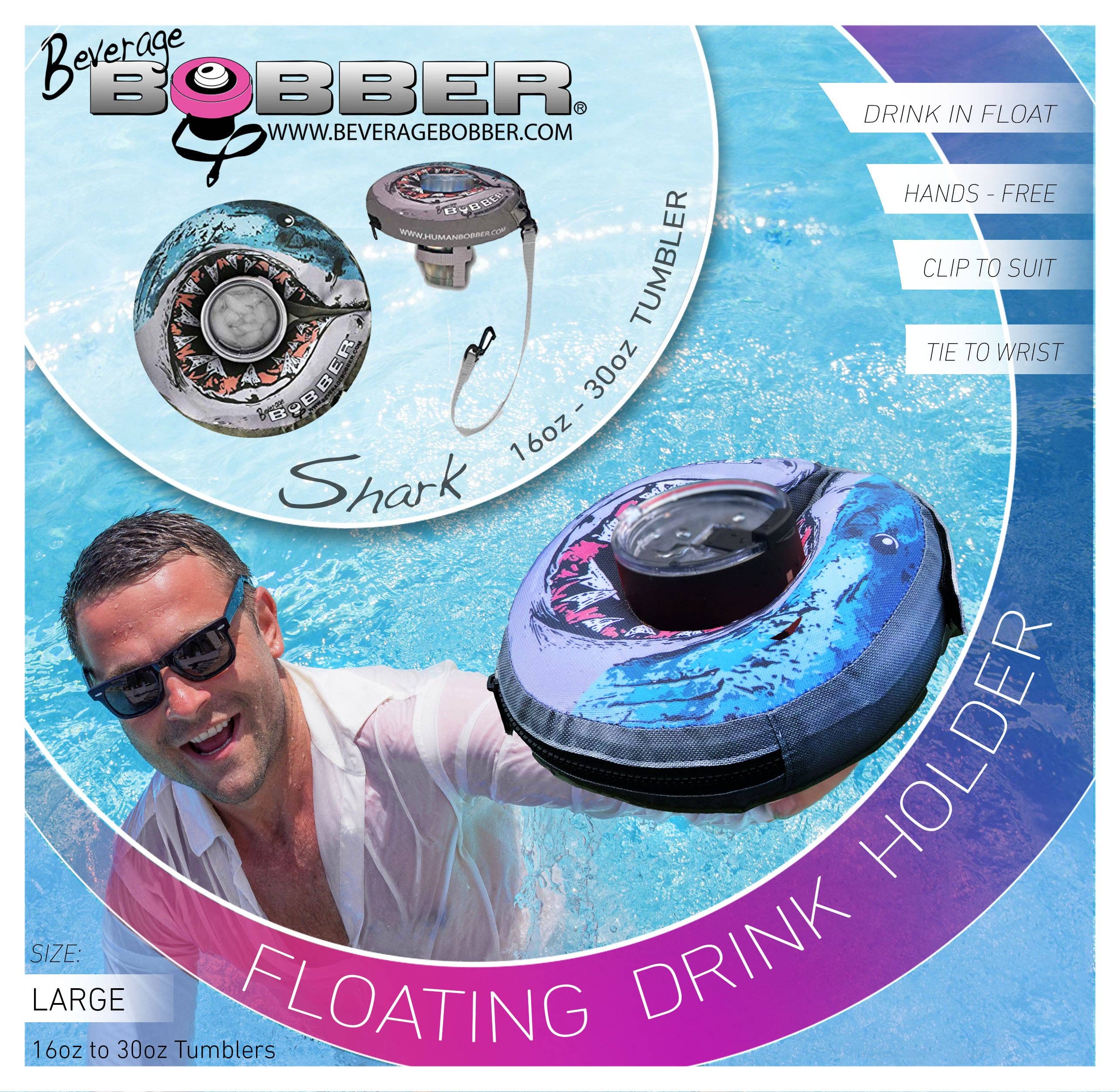 Beverage Bobber - Wholesale Inflatables - BEVERAGE BOBBER - Patented Floating Drink Holder26