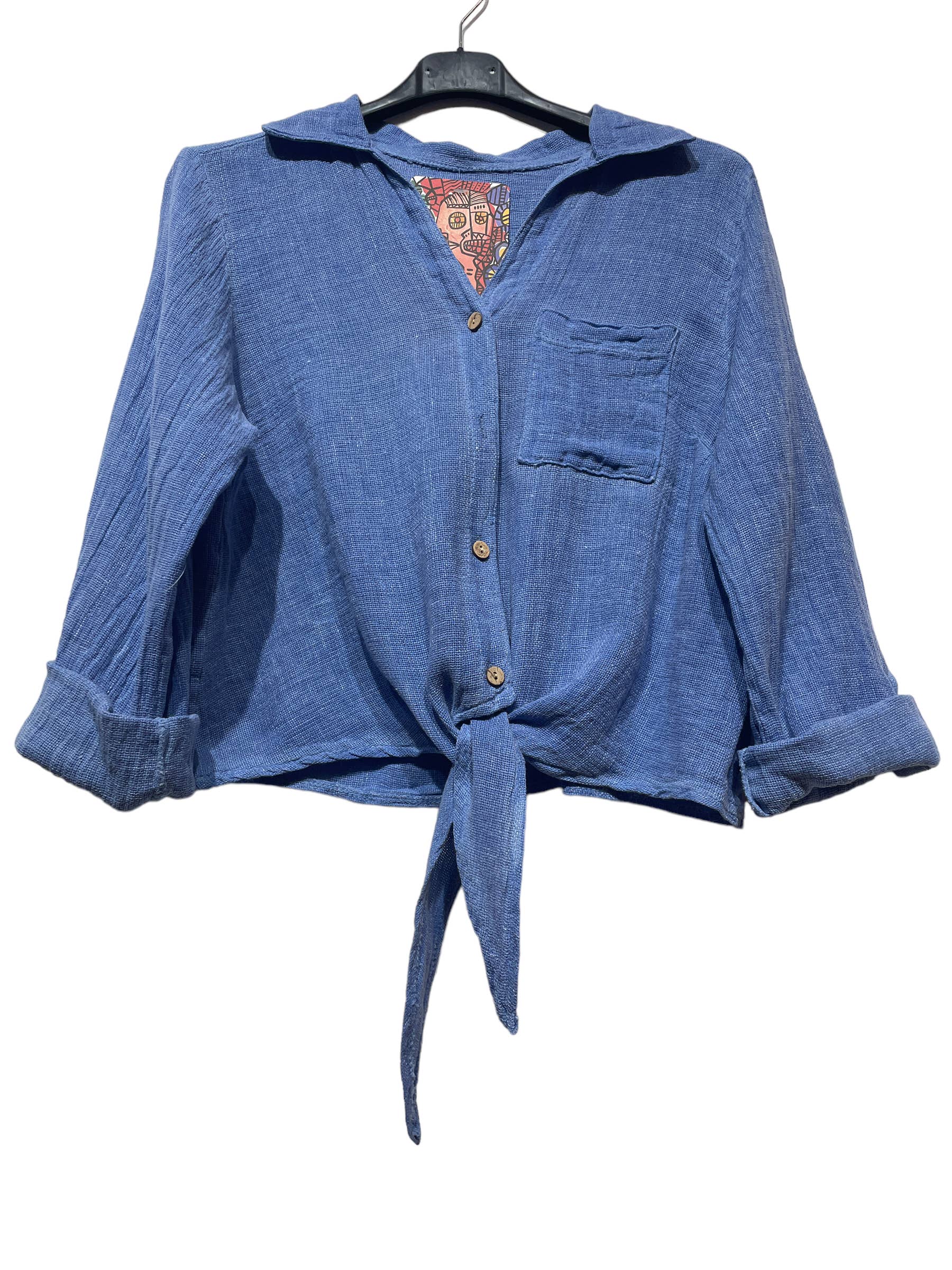 LINEN & COTTON HOUSE – Großhandel Bluse – Damen – Leinenweste 3025 MY VEST29