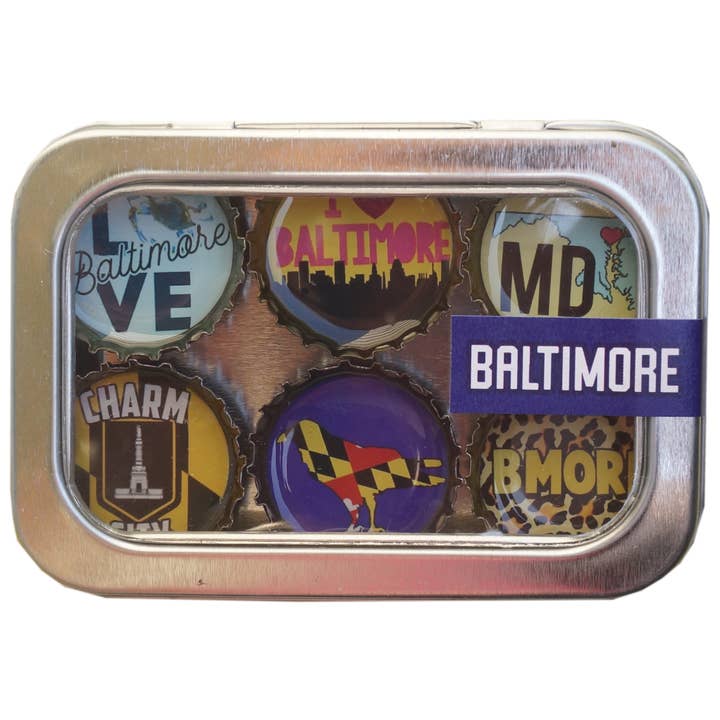 Kate's Magnets - Wholesale Magnet - Baltimore, Maryland Magnets - Handmade & Eco-friendly