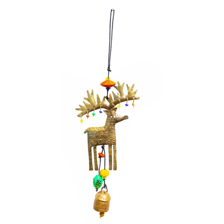The Baby Rudolph The Deer/Beads & Bells/Min.2 for wholesale by Moksha Imports