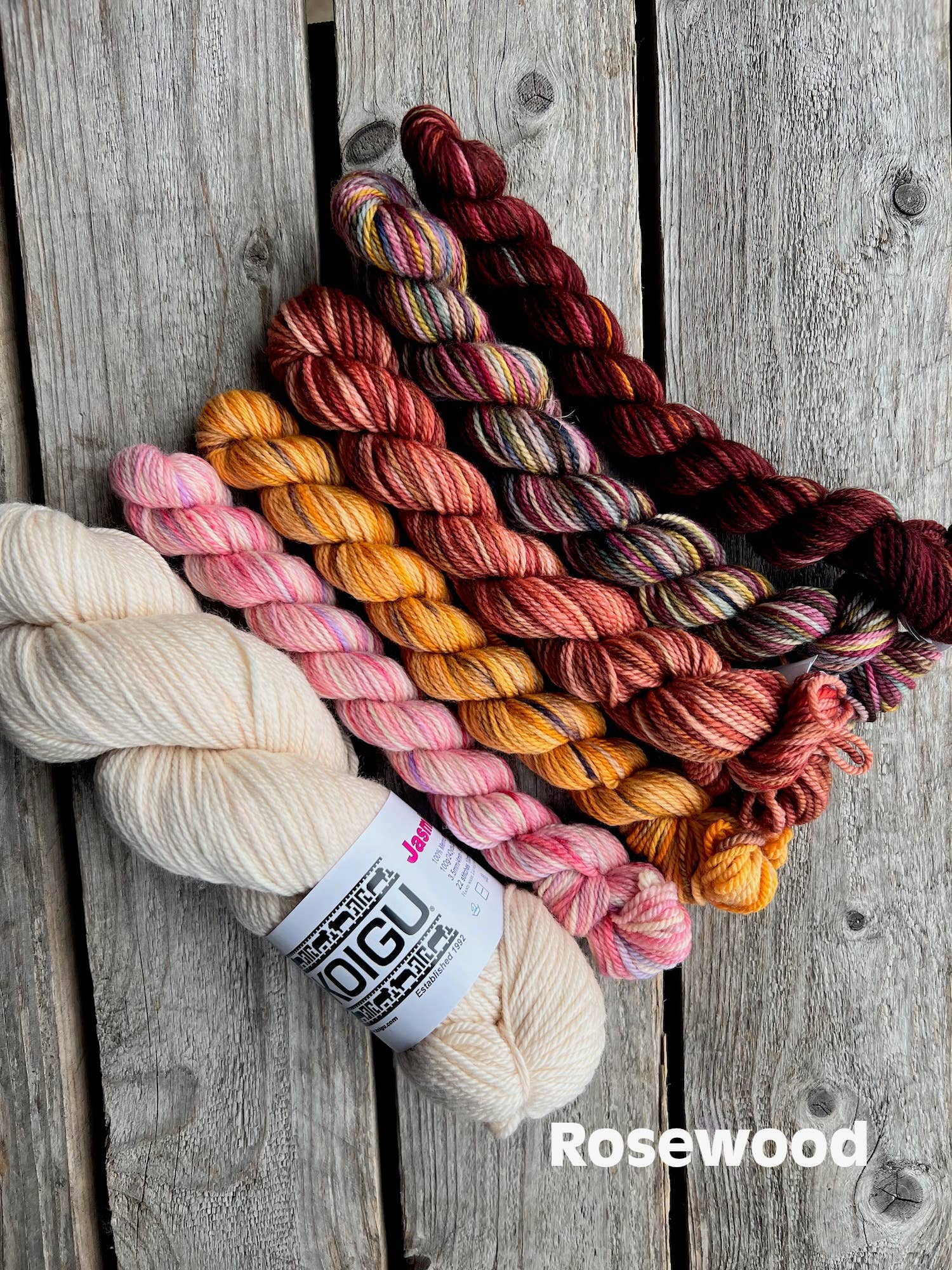 Koigu Wool Designs - Wholesale Knitting/Crochet Supplies - Vestiges Shawl Yarn Packs10