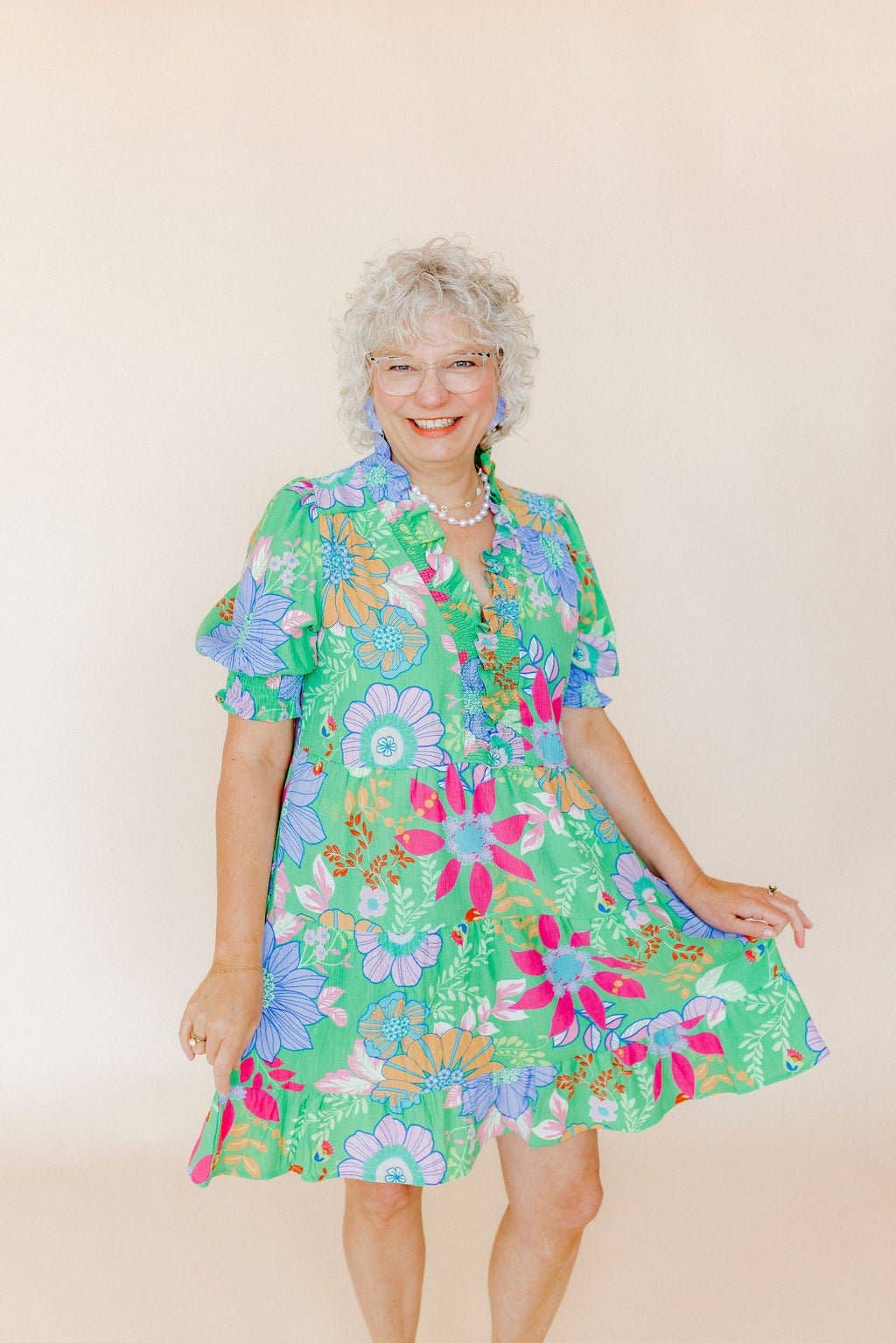 LINNY CO - Vendita all'ingrosso Collana con ciondolo/pendaglio - Collana - Gracie Fiore Perla5