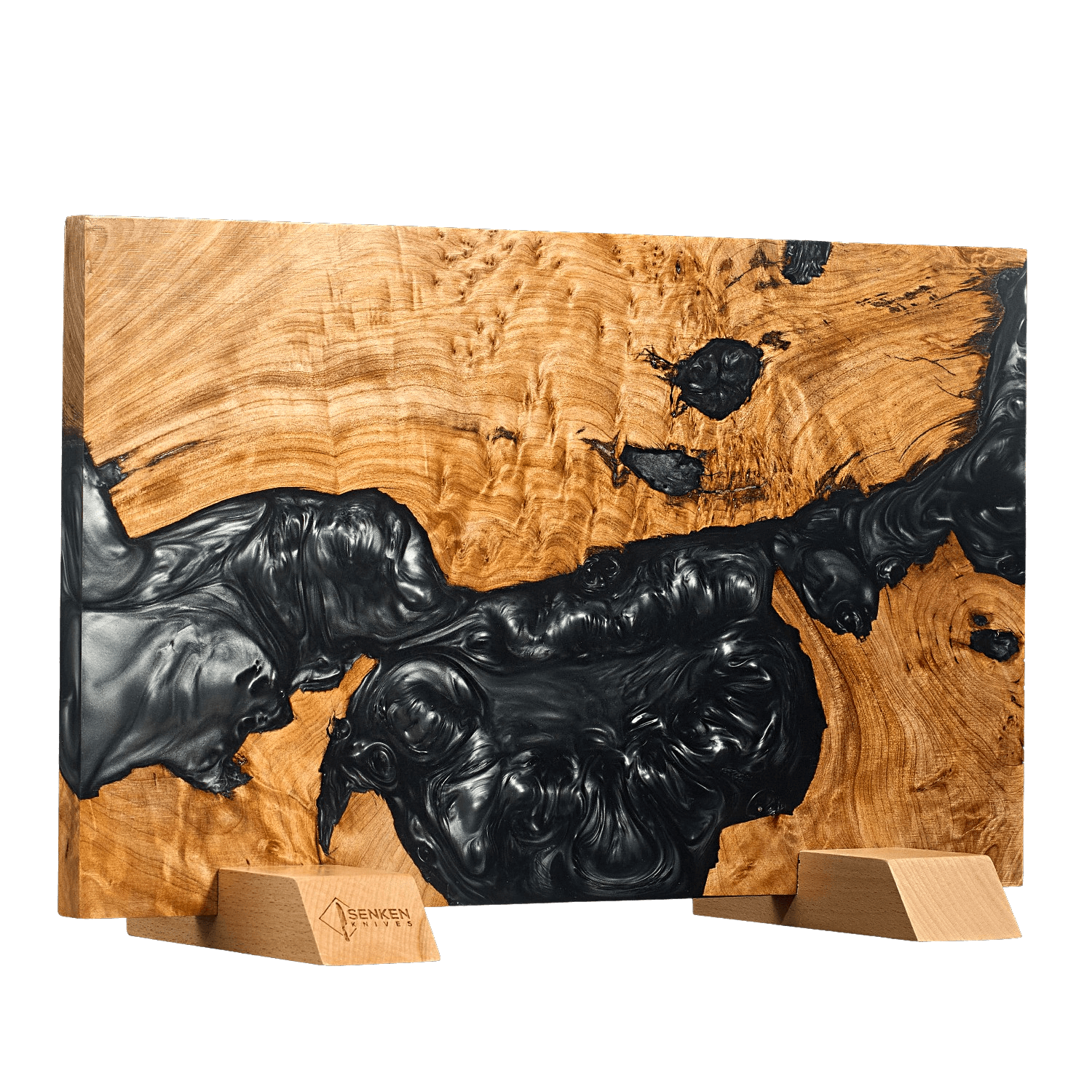 Senken Knives - Venta al por mayor Soportes para cuchillos - Bloque magnético para cuchillos «Black Tsunami» - Capacidad para 16 cuchillos9